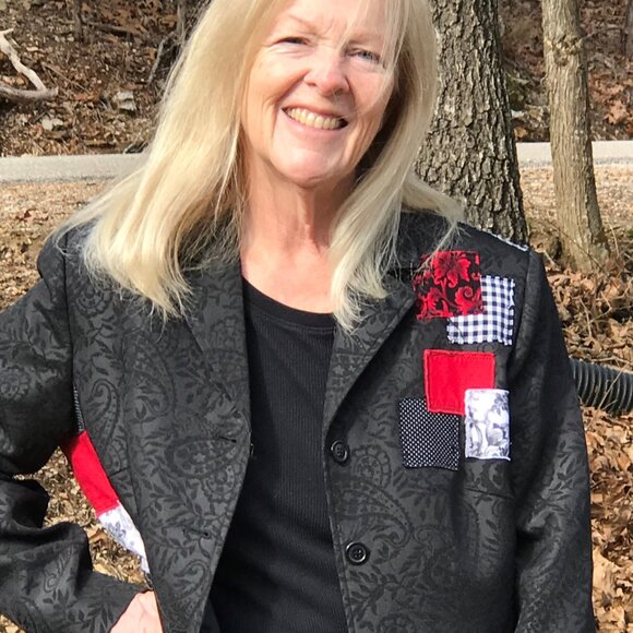 Patchwork, Bleaching, Painting, Stitching, Splicing = MY UPCYCLING LIFE! - Picture 8 of 16